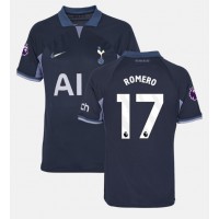 Tottenham Hotspur Cristian Romero #17 Bortatröja 2023-24 Korta ärmar